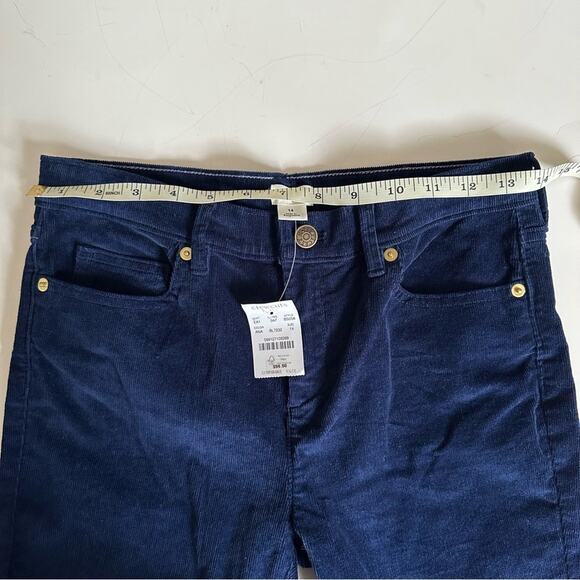 CREWCUTS Girls Corduroy Skinny Fit Pants size 14 (kids XL) color ANA Blue NWT - Picture 7 of 11
